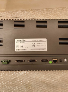 触摸屏/触控屏昆仑通态TPC1162Hi实物图，拆机成色一般~议价