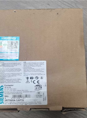 议~交直流接触器3RT5054-1AP36 115A 有2