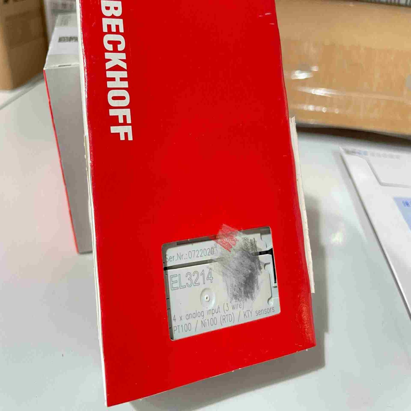 倍福模块 温度反馈PT100 EL3214议价