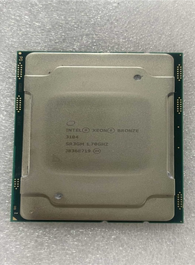 议~Intel Xeon 青铜 Bronze 3104 cpu