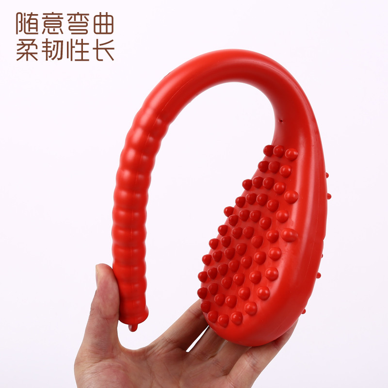 经络敲打锤拍打棒加长款拍背器后背拍腿健身拍痧板健身大力度重款