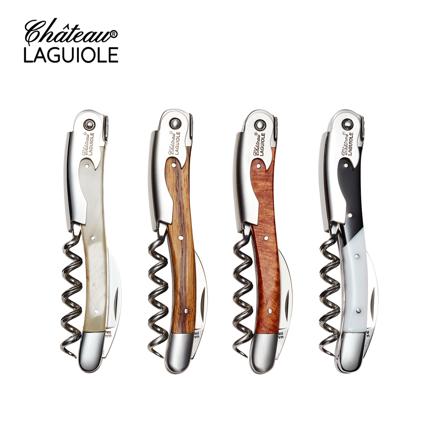 法国进口Chateau Laguiole莱吉奥利酒刀红酒开瓶器手工海马刀