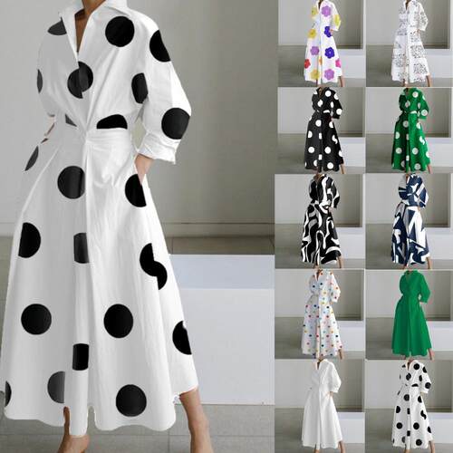 Women's Casual Dresses - Sleeveless & Long-Sleeved Options