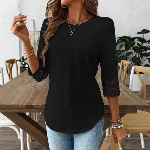Women's Fashion Casual Chic Minimalist Aesthetic Lace