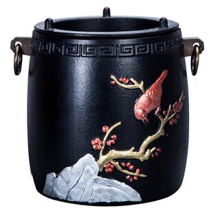 水铁壶碳烤炉风炉罐茶煮火茶器围炉煮茶烧茶具CPM-305D家用炭火罐