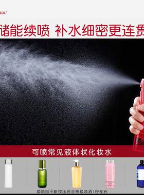 酒纳精喷雾瓶超细小米小型壶雾状消毒专用喷打理美发浇花便携喷瓶