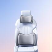 摩摩载腰哒车按摩靠家用全身小型能太空舱气囊颈椎按摩腰靠MC智06