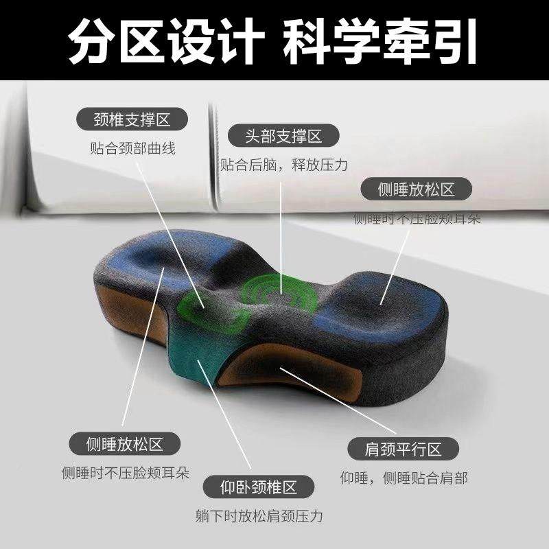 枕头护颈椎枕打助睡觉眠睡富贵包专用防呼噜侧001睡美容颈枕椎护,床上用品,记忆棉枕,淘宝优惠券,粉丝福利购,淘宝优惠卷