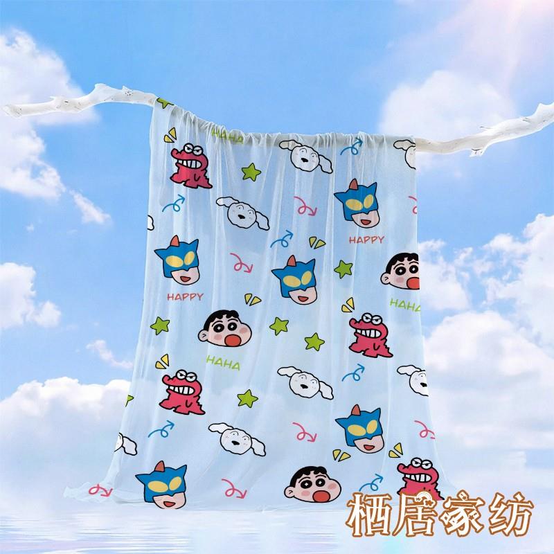 夏季笔新冰丝盖儿童薄款睡毯冰AFE凉蜡天丝小毯子学生小宿舍夏毯