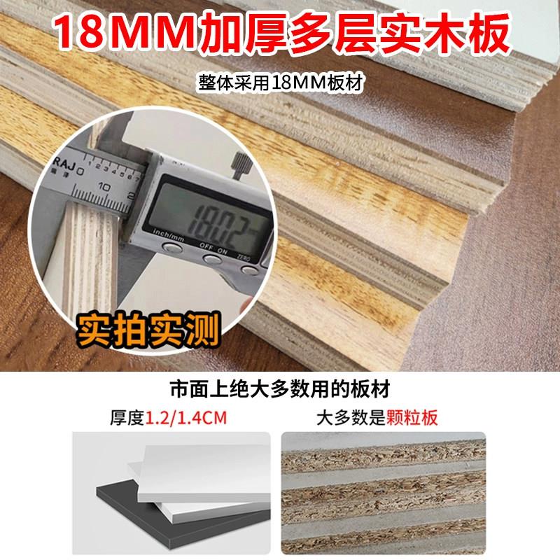 福庆ENF飘窗柜卧室窗边柜窗台改造柜书桌书柜一体收纳储物柜定制图片