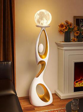 艺术落灯中客BJ1606C厅沙发旁边的饰摆饰卧地室高级感古气氛灯轻