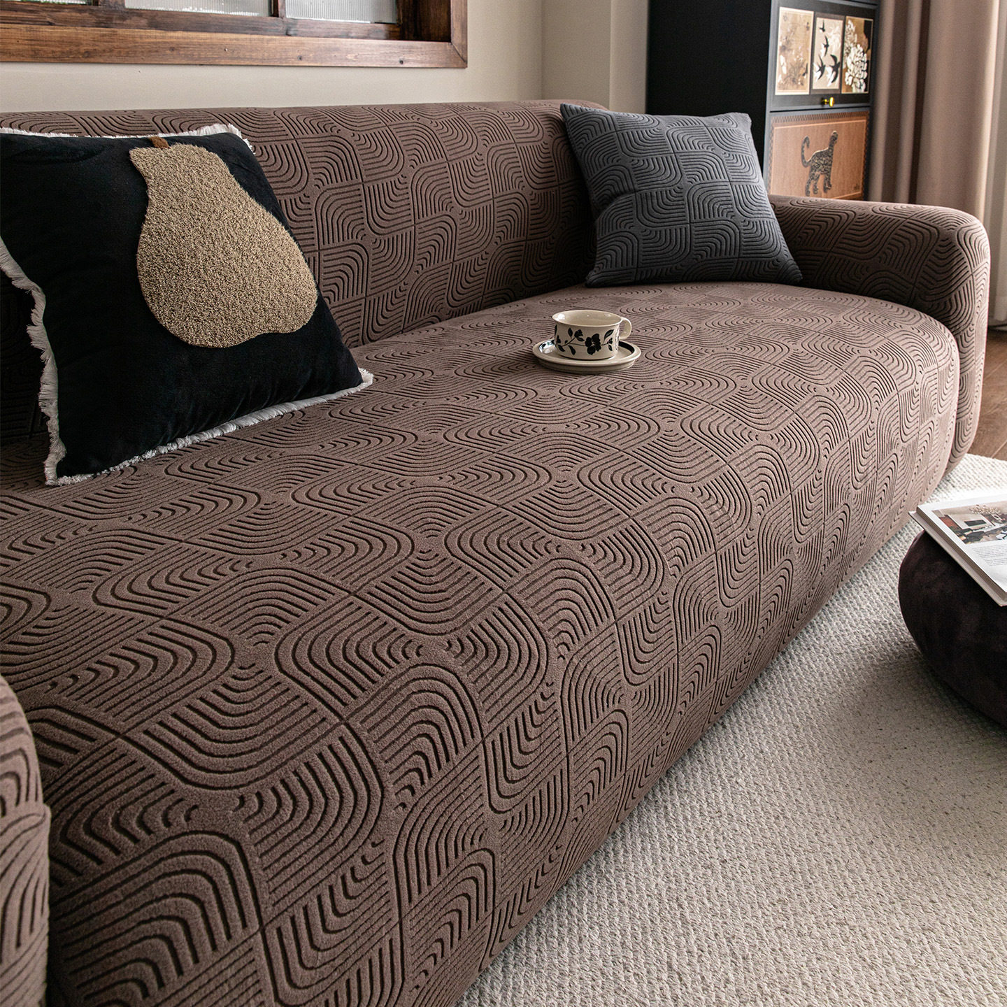 2026新款沙发套全包万能套四季通用型防猫抓专用皮沙发套罩盖布巾,居家布艺,沙发垫,淘宝优惠券,粉丝福利购,淘宝优惠卷