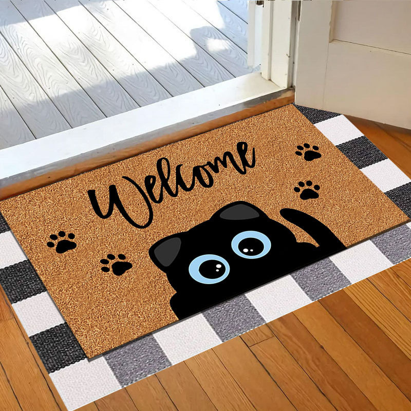 仿椰棕地垫玄关防滑脚垫入户进门刮泥蹭土门垫来图一件,居家布艺,家用脚垫,淘宝优惠券,粉丝福利购,淘宝优惠卷