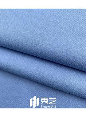 加厚人棉RTSP003#空气层32针0布g双面力tr织弹面料涤氨健康外套裤