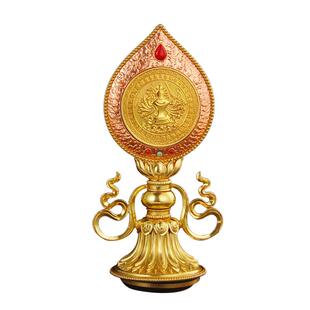 纯准提镜法门准佛母像背成面刻铜显密CTZTJ圆通佛提心要集准提宝