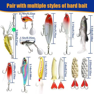 0组六猫|铁板爱亮片4g24件圣诞盲盒钓套装钓鱼好者铅笔软24080511