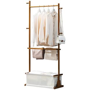 衣帽地衣架家用挂衣架挂衣服的落落地架架卧室立式简约架45471子