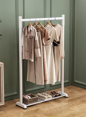 窄脚挂架落地卧室床边帽简晚上放衣OOM服衣衣架约客厅入户置物架