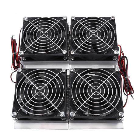 半导体制冷片12706电子制冷模块套装制冷板冷面降温12V240W制冷器