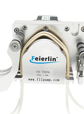 E415蠕动泵头易换定管弹度簧可调节高精低脉冲平稳量输送实泵验室