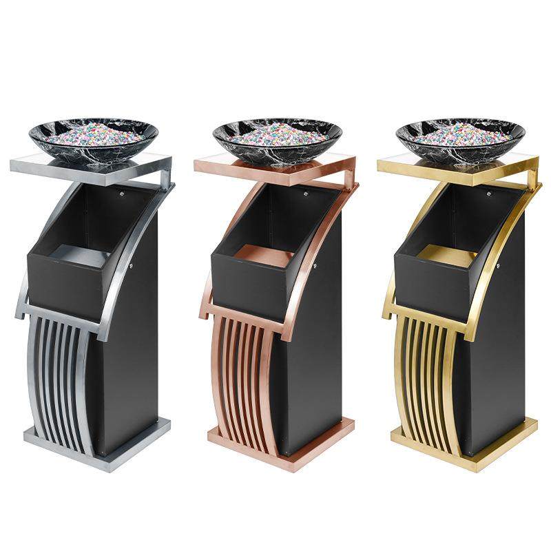 锈钢垃桶圾酒大堂立式带烟灰缸K20260623TV大厅电梯口走廊不店过,家庭/个人清洁工具,垃圾桶,淘宝优惠券,粉丝福利购,淘宝优惠卷