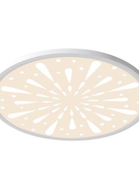 超薄全谱儿童房护吸顶灯智能语眼音控光制现书代YYR简约卧室房灯