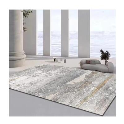 侘寂风地毯客厅地防水污水墨风防圈绒毯kt-qr-cj耐脏卧室书房茶几