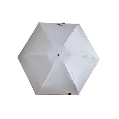 hau晴雨伞两用晒超薄260彩胶小巧超轻阳伞防防紫r外线折太叠女