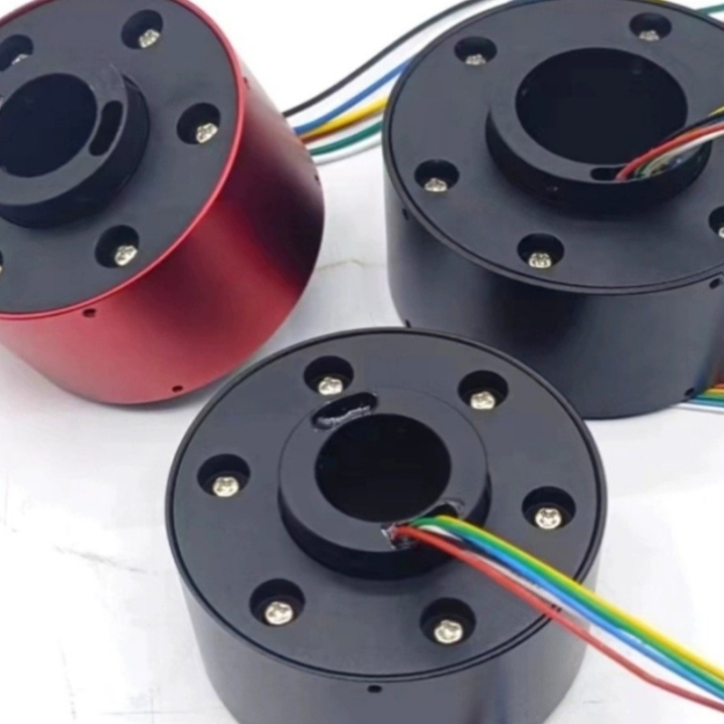 旋转导电滑环外径119mm内孔40 集电环集流环8 10 12路