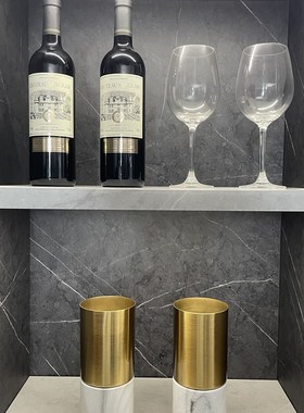 现代样板间软装饰品酒柜酒具相框创意陶瓷家居摆件Z7