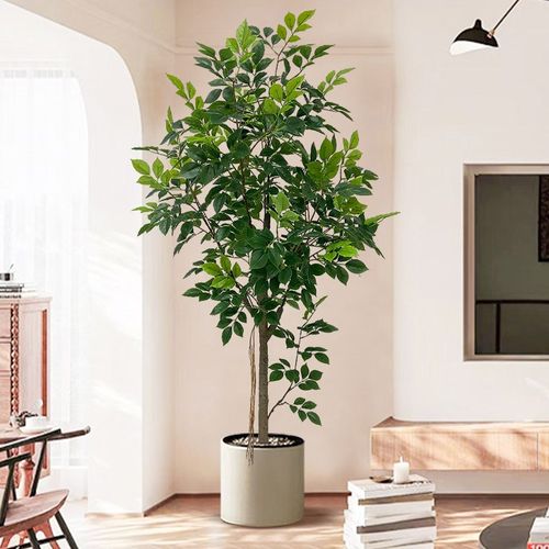 仿真绿植幸福树室内装饰落地盆栽大型仿生绿植客厅假花仿真花摆设