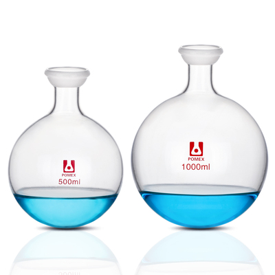 荣力普定制】球磨口烧瓶旋蒸接收瓶圆底玻璃接受瓶100/0/0/1000/0