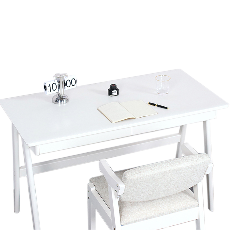 白色桌垫防水pvc纯色办公台布哑光护眼书桌布长方形餐桌拍照桌垫