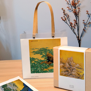 qyjs374新中式 节日送礼领导朋友闺蜜老师母亲父亲 风古风礼盒包装