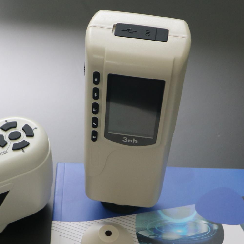 3nh NR60CP 4/8mm双口径江西实验色差仪手持分光测色仪精密色差计