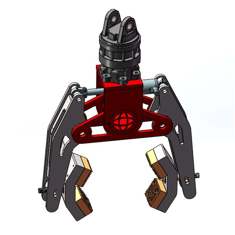 机械手夹具配件水口夹具单动双动2015S夹子1615d手指气缸气动夹具