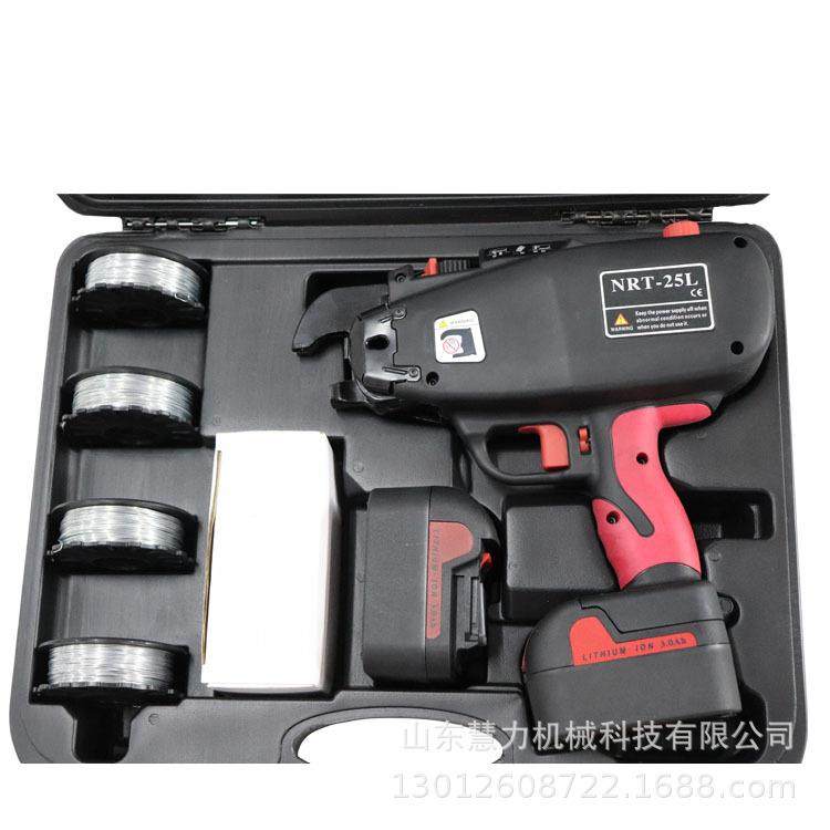 新型手持便携锂电钢筋扎结机工地钢筋绑丝机充电式钢筋捆扎机