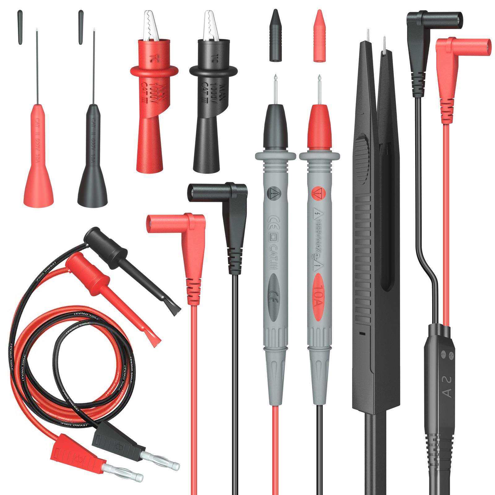 现货万用表笔套装1000V10ACATIII电工维修工具