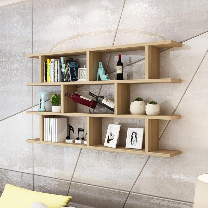 简约现代壁挂书架酒架墙上置物架墙面客厅卧室挂墙装饰架墙壁隔板