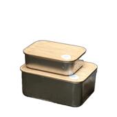 不锈钢示托盘盖子加平PEF底盘pp盖备厚料盆方蒸饭盘钢盖鸭脖展盘