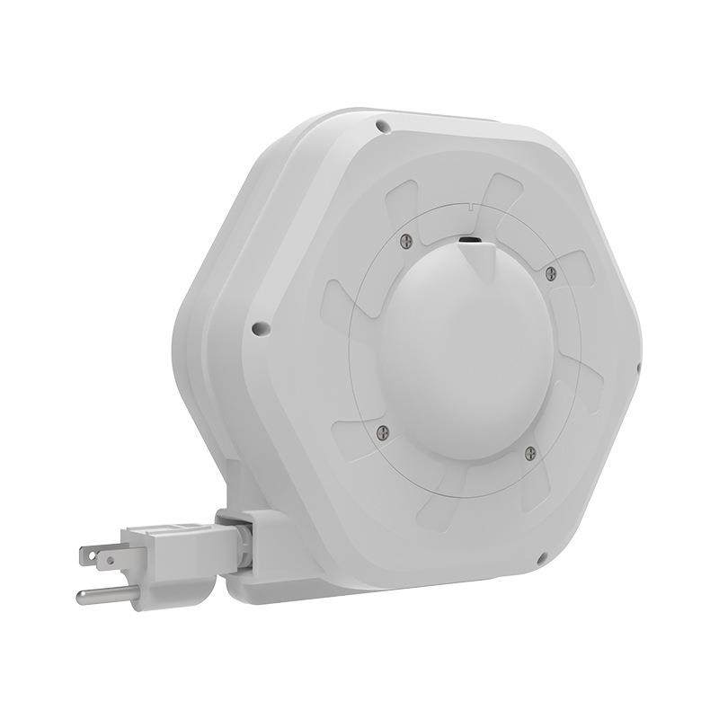 电源线收纳固定器3芯5米6米小家电电缆线自动伸缩卷线盘绕线器
