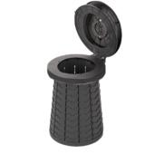 体式 厕折叠桶坐便器马便LC 086捷式 折叠马桶车一上用应急所