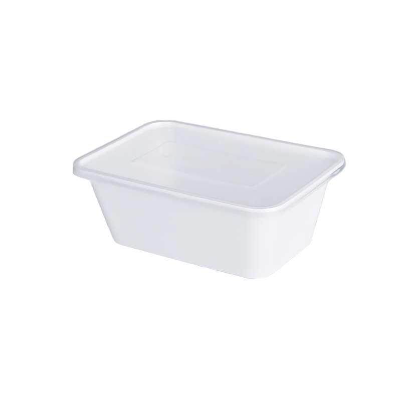 [包邮]一次性餐盒外卖打包盒水果保鲜长方形塑料饭盒定制食品级