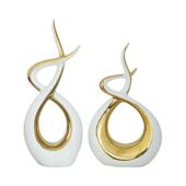 轻奢装 饰创风陶瓷摆件柜意高档客厅家居工艺品JKF潮酒州高档摆件