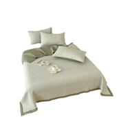 双面天丝盖L11三套春夏床季 夹棉莱榻榻米炕单赛尔凉件感透气软垫