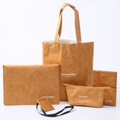 空白杜邦袋手提袋定纸制邦印logo广纸告可水洗揉纹撕不烂加厚杜包