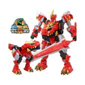 心暴爆龙战车奇X4超斗变形机器人儿童玩男孩霸76184恐龙合体王龙