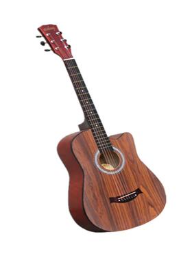 吉他学者吉他38初寸木吉他谣练习男女成人学生吉民乐器ht他t