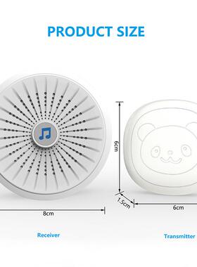 无线门铃支持433协首议可视智能铃50门音乐物机宠触碰无线门铃
