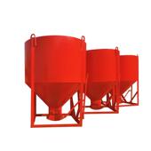 混凝土塔机料斗串直口斜口管放IKB料多功能长砂斗浆斗方漏斗桶圆